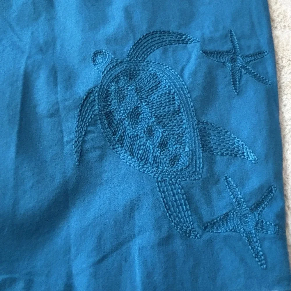 Caribbean Men's 2XL Turtle Embroidery 7